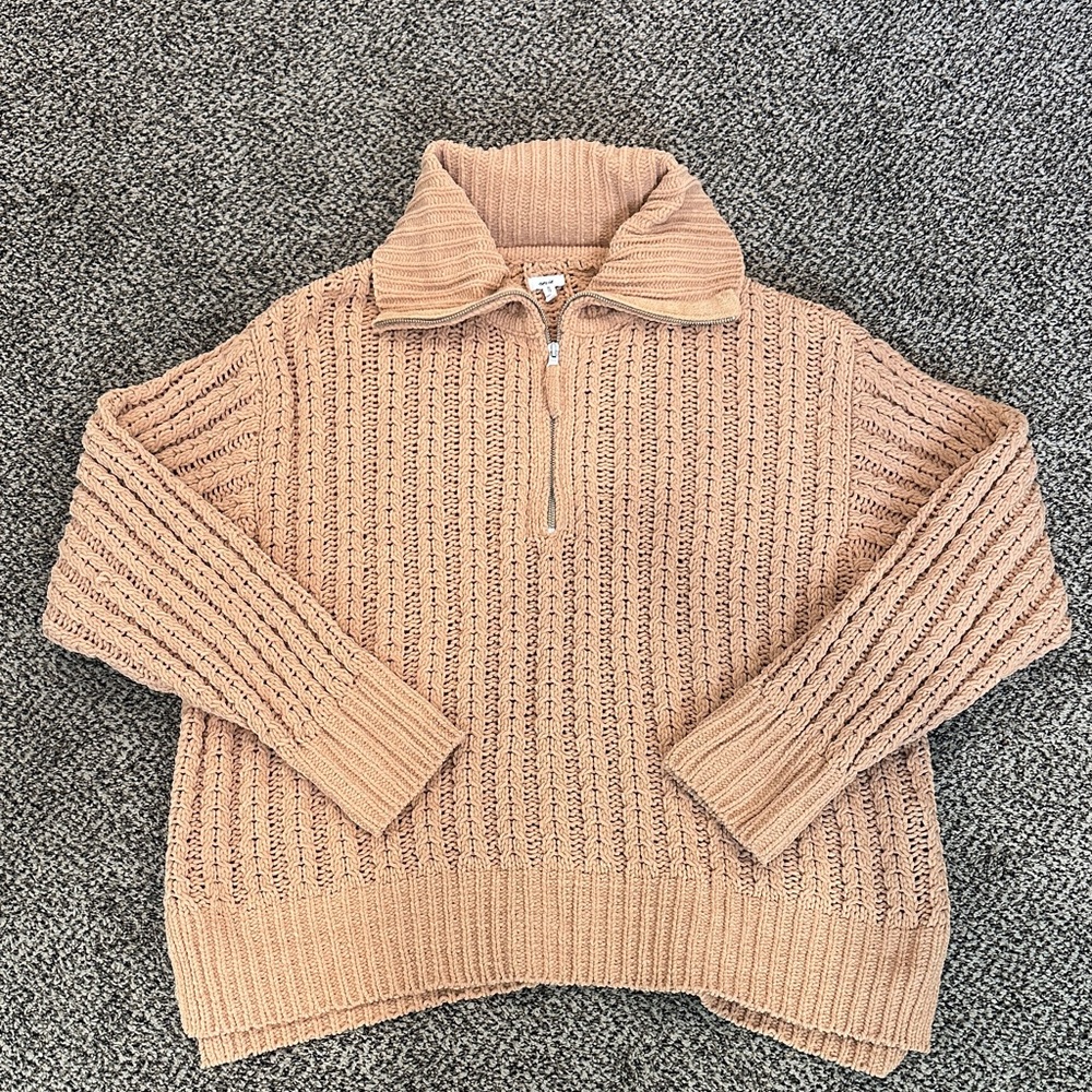 Aerie quarter zip sweater